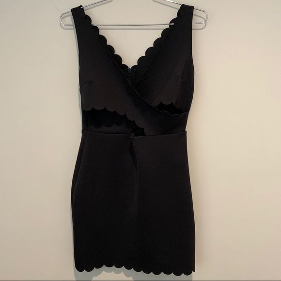 Black Topshop Dress Size 6 - Picture 1 of 9